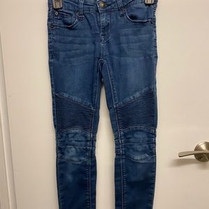 Kids Blue Biker Jeans